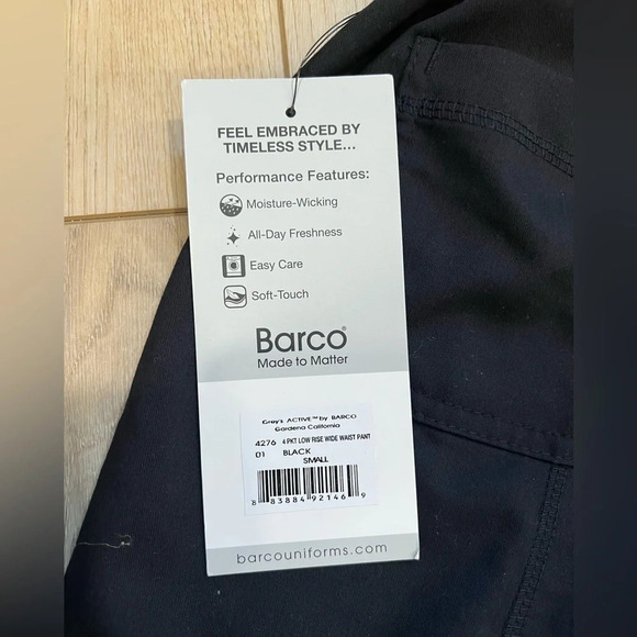 Grey’s anatomy Professional wear, NWT
Active
Black scrub pant 
Size small - Picture 6 of 8